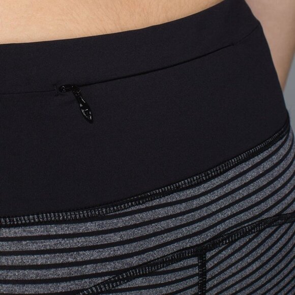 Lululemon Speed Tight II Om Stripe Black Multi 4 - Picture 6 of 14